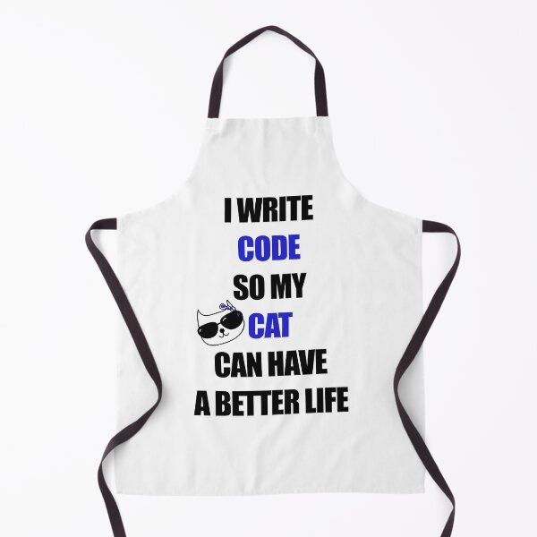 Item preview, Copy of I write code so my cat can have a better life designed and sold by yoshra.