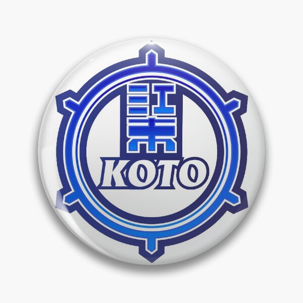 Item preview, Koto Ward of Tokyo Japanese Symbol Anime Style designed and sold by PsychicCatStore.