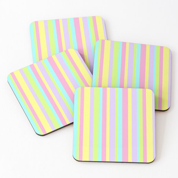 Item preview, pastel vertical stripes designed and sold by lexicolor.
