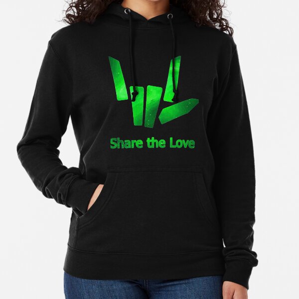 share the love hoodie kids