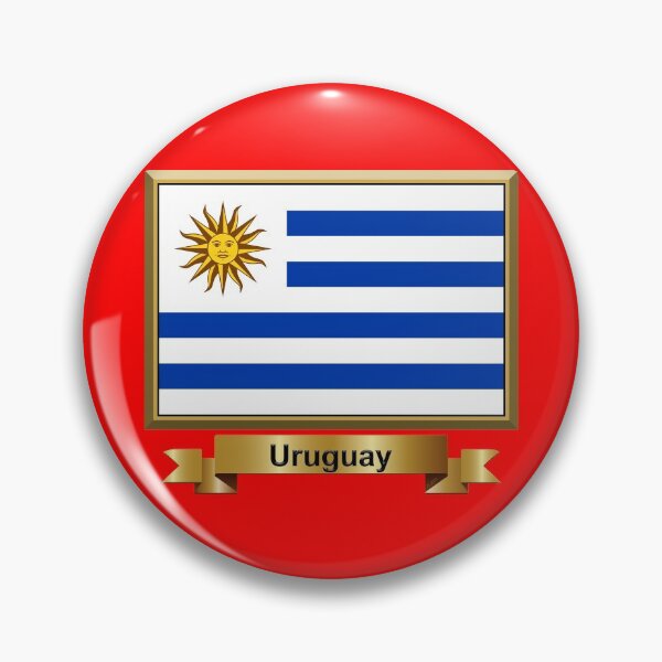 Item preview, Uruguay Flag Gifts, Masks, Stickers & Products (N) designed and sold by mpodger.