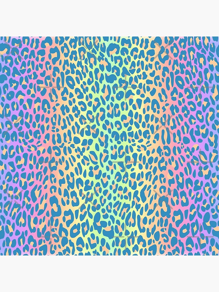 Rainbow cheetah  Leopard print background, Animal print background, Cheetah  print background