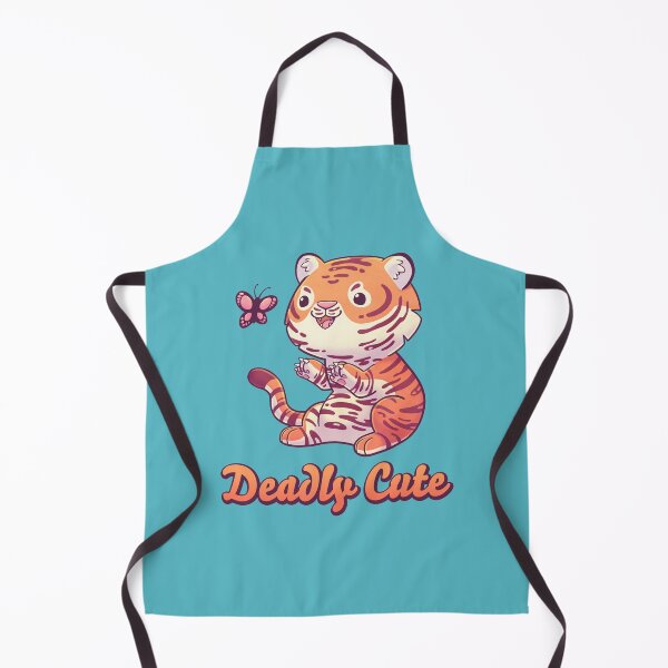 Item preview, Deadly Cute Tiger // Kawaii, Big Cat, Animals designed and sold by Geekydog.