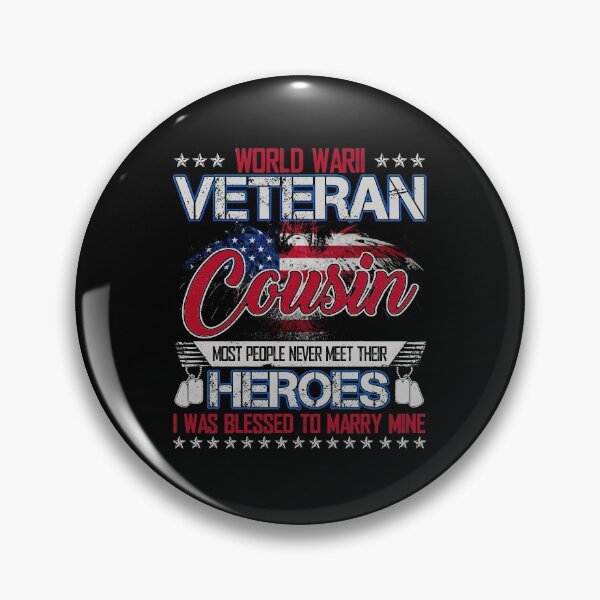 Item preview, World War II Veteran Cousin - US Military Vet Family Gift designed and sold by TimoJohnson78.