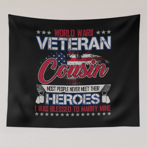 Item preview, World War II Veteran Cousin - US Military Vet Family Gift designed and sold by TimoJohnson78.