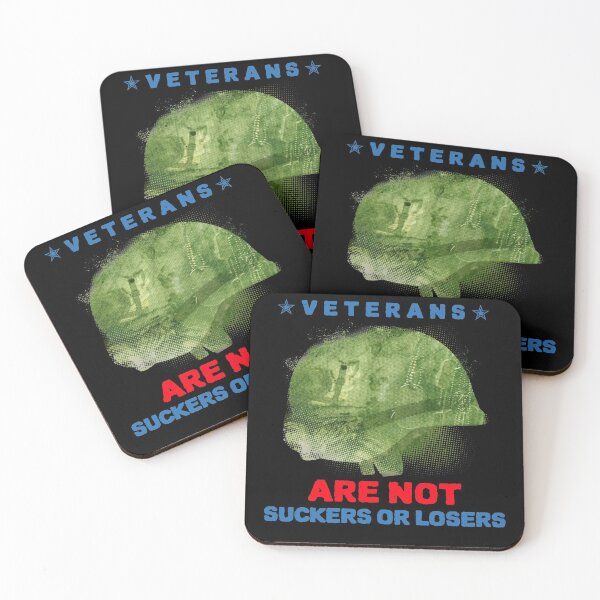 Item preview, VETERANS ARE NOT SUCKERS OR LOSERS designed and sold by YourEssentials.