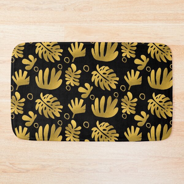 Item preview, Golden leaves pattern designed and sold by Yellow-Studio.