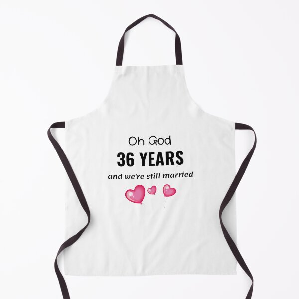 Item preview, 36th Wedding Anniversary Funny Gift for Him or Her designed and sold by TheGreekGuy.