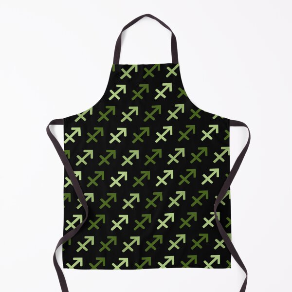 Item preview, Light green sagittarius sign, astrology zodiac symbol black background designed and sold by Stéphane Thirion.