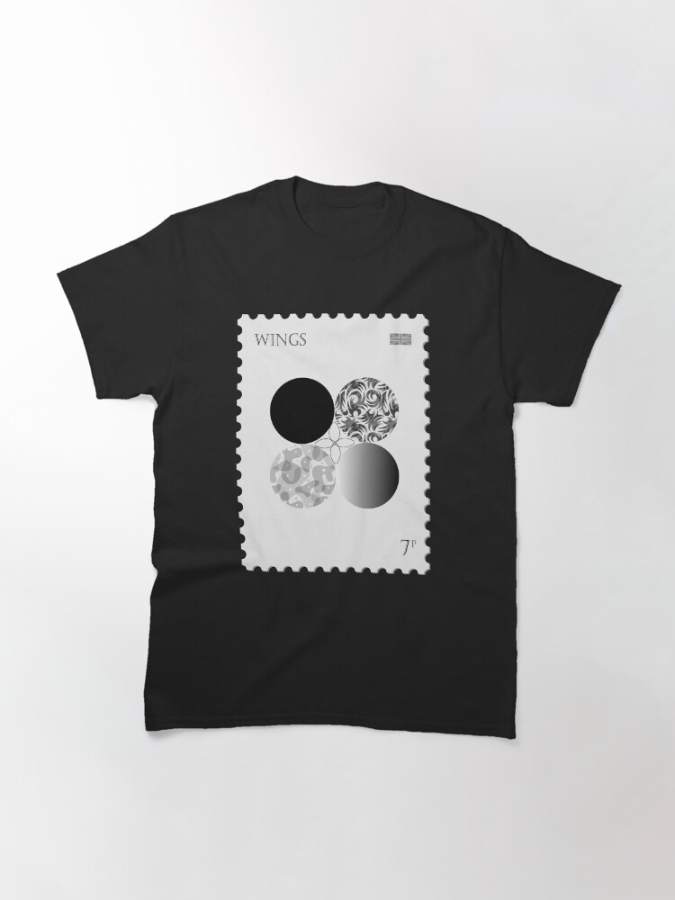 Alternate view of BTS Wings Stamp Classic T-Shirt
