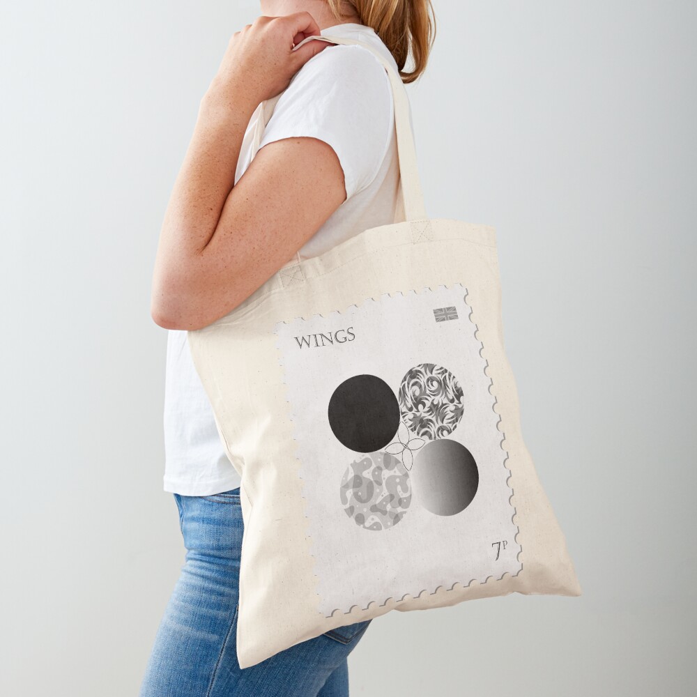 BTS Wings Stamp Tote Bag