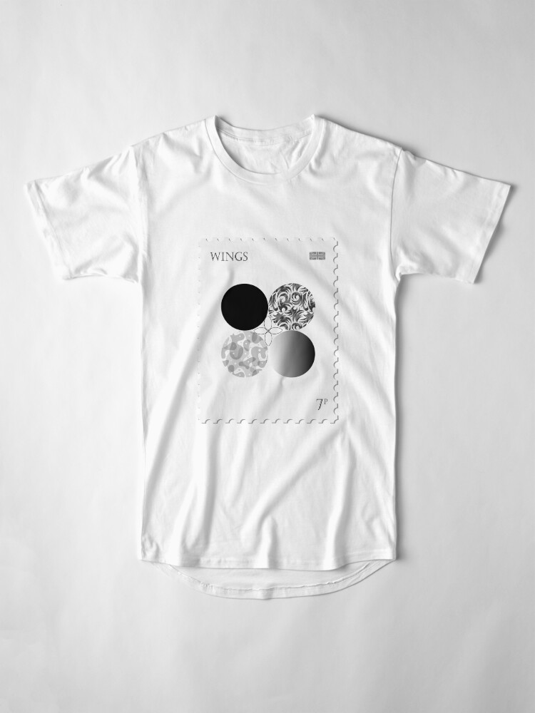 Alternate view of BTS Wings Stamp Long T-Shirt