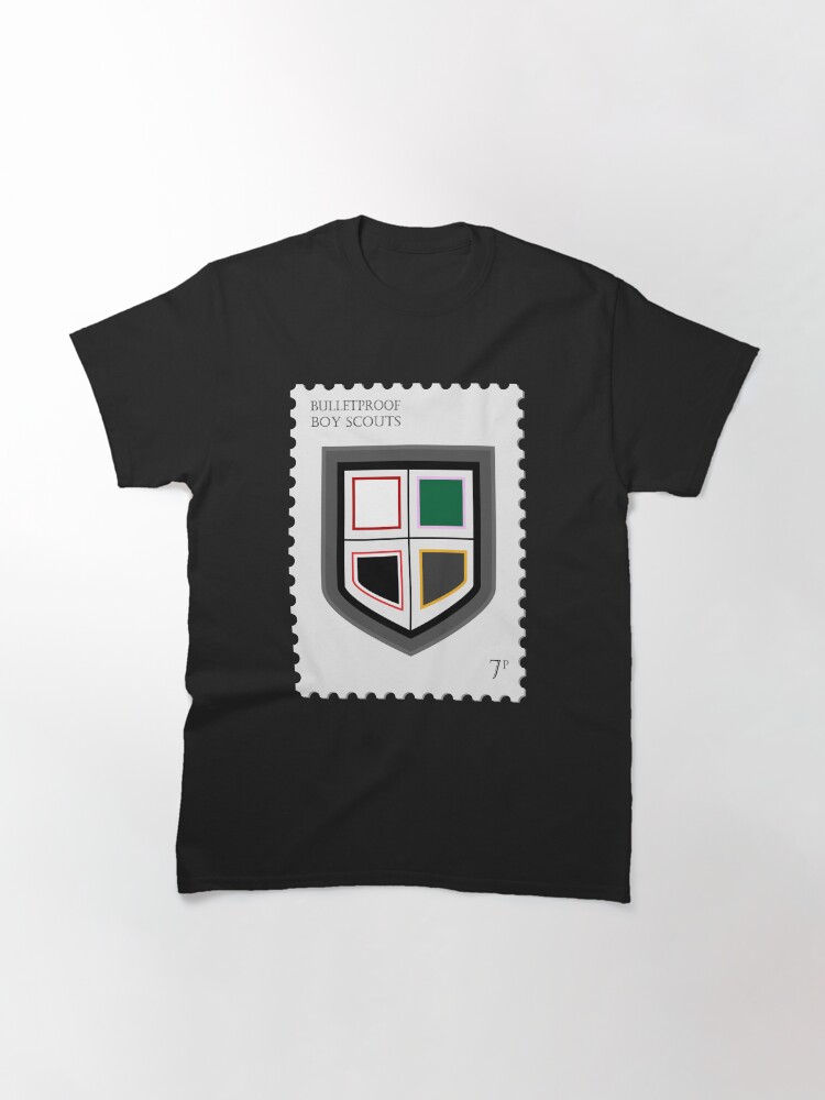 Alternate view of BTS Bulletproof Stamp Classic T-Shirt