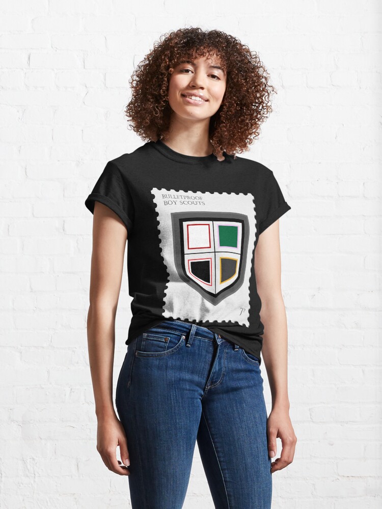 Alternate view of BTS Bulletproof Stamp Classic T-Shirt