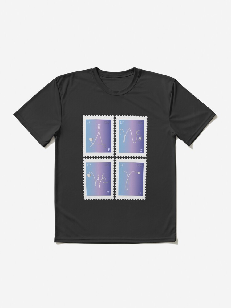 Alternate view of BTS Love Yourself Answer Stamp Active T-Shirt