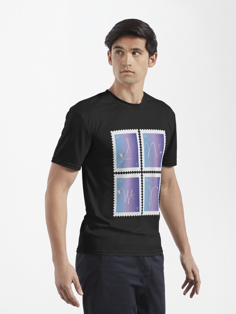 Alternate view of BTS Love Yourself Answer Stamp Active T-Shirt
