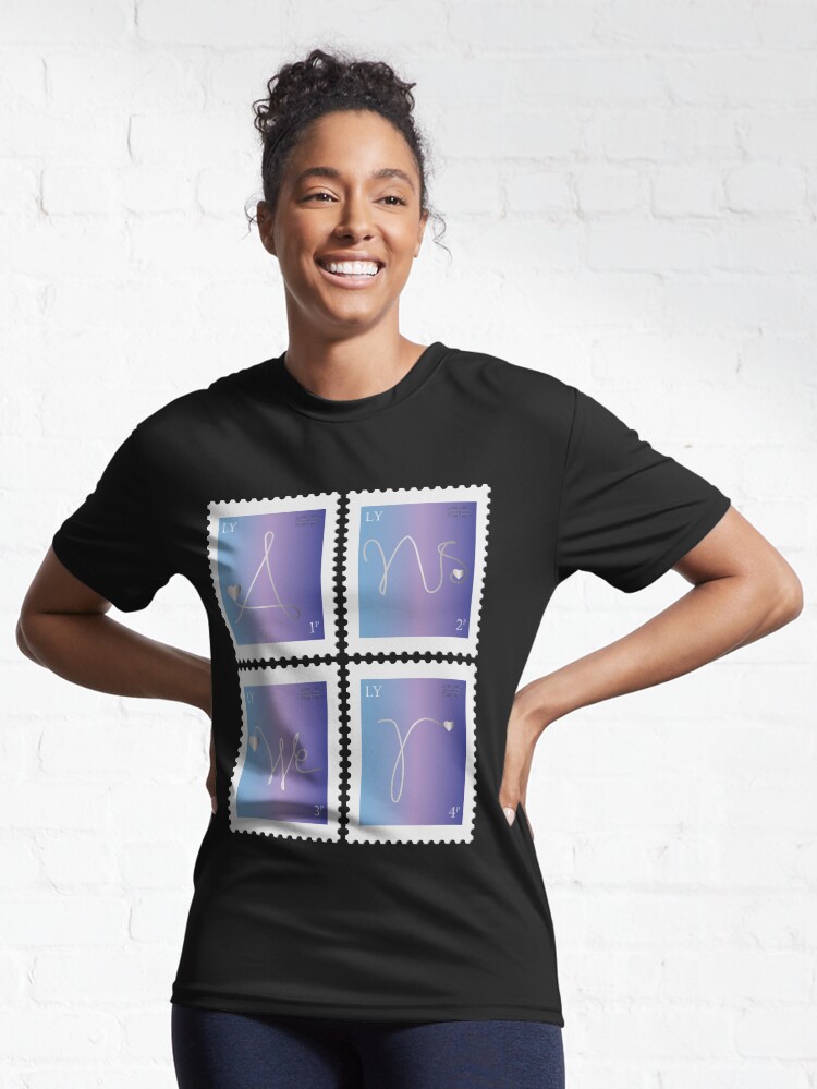 Alternate view of BTS Love Yourself Answer Stamp Active T-Shirt