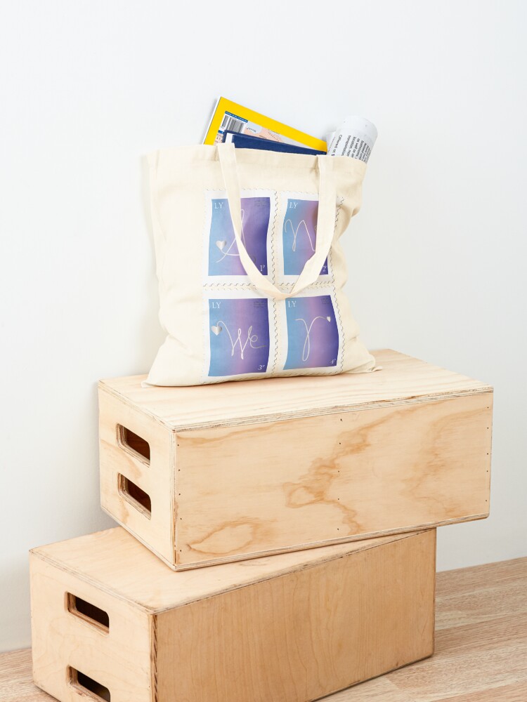 Alternate view of BTS Love Yourself Answer Stamp Tote Bag