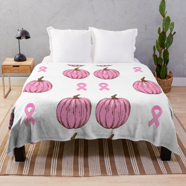 Item preview, Pink pumpkin and pink ribbon sticker pack designed and sold by VondasCreations.