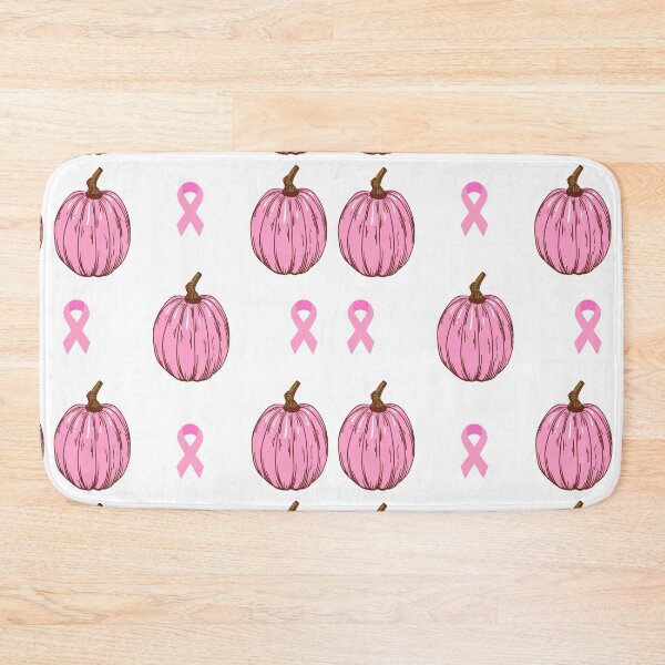 Item preview, Pink pumpkin and pink ribbon sticker pack designed and sold by VondasCreations.