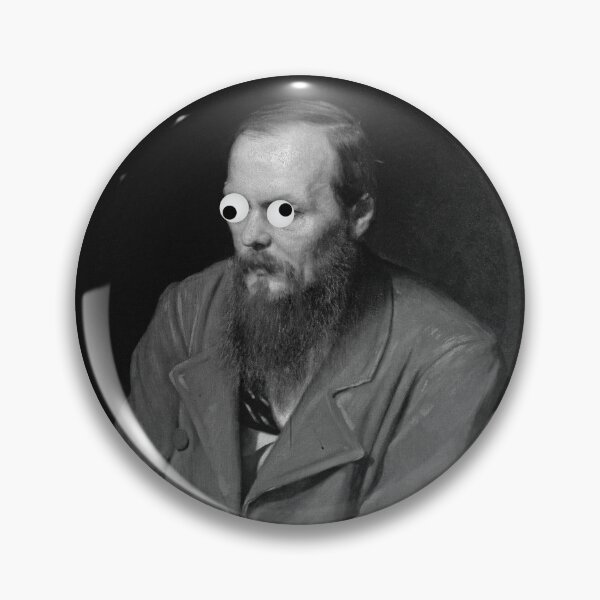 Item preview, Googly Eyed Dostoyevsky designed and sold by Jordbord.