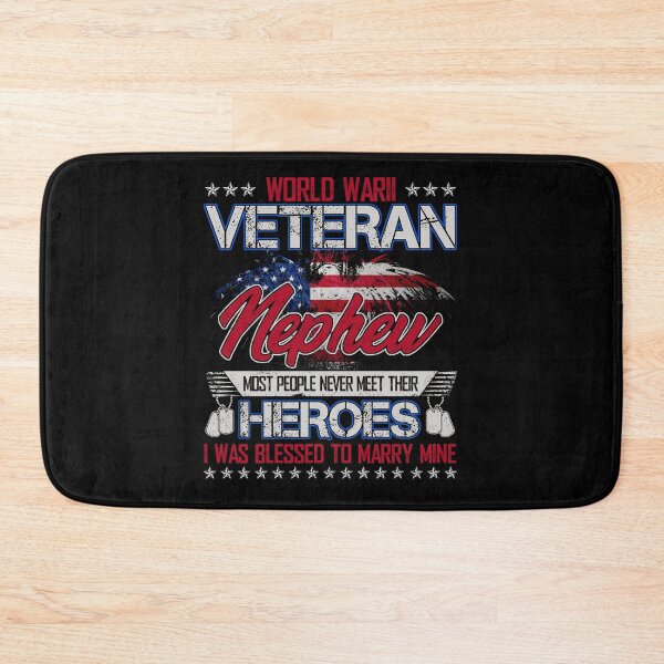 Item preview, World War II Veteran Nephew - US Military Vet Family Gift designed and sold by TimoJohnson78.