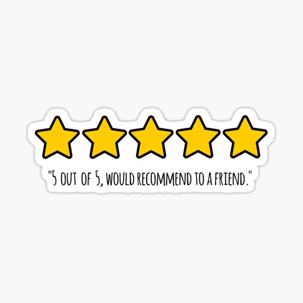 Item preview, 5 Stars, Would Recommend designed and sold by Umbi.