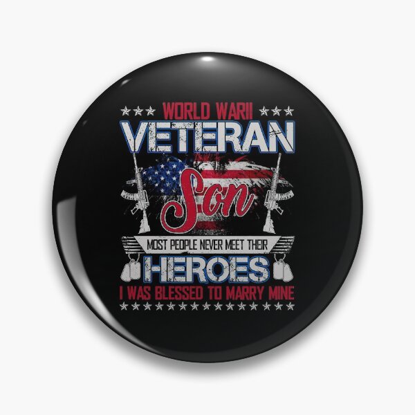Item preview, World War II Veteran Son - US Military Vet Family Gift designed and sold by TimoJohnson78.