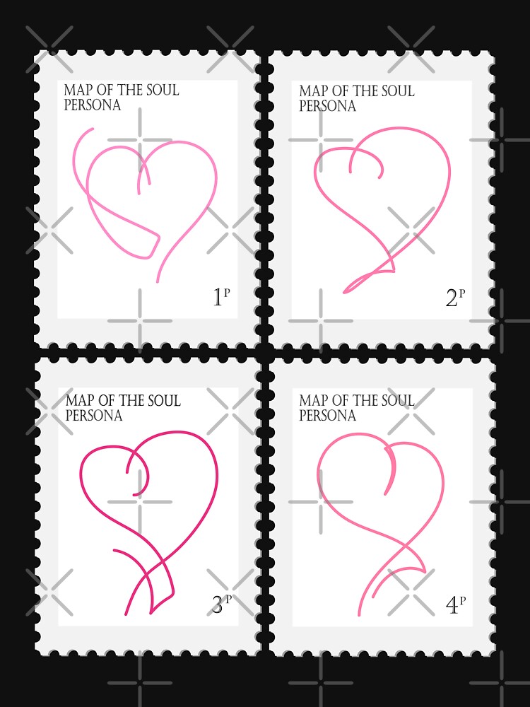 BTS Map of the Soul Persona Stamp by LondonKpopSt