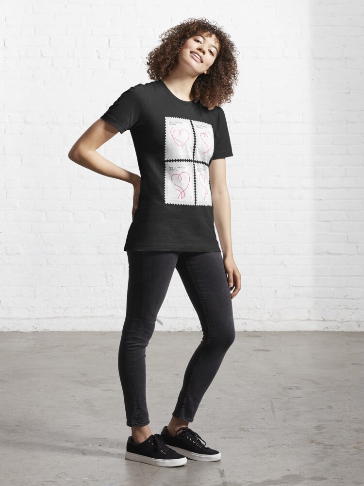 Alternate view of BTS Map of the Soul Persona Stamp Essential T-Shirt