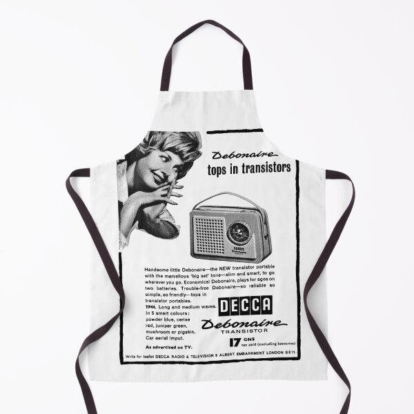 Item preview, DECCA DEBONNAIRE TRANSISTOR RADIO - ADVERT designed and sold by ThrowbackAds.