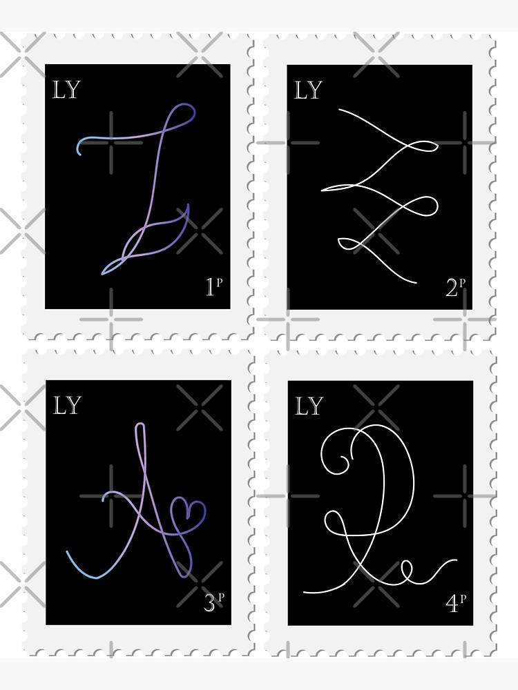 BTS Love Yourself Tear Stamp by LondonKpopSt