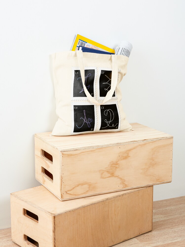 Alternate view of BTS Love Yourself Tear Stamp Tote Bag