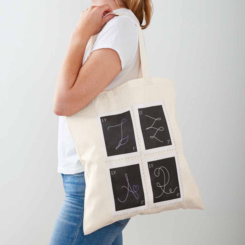 BTS Love Yourself Tear Stamp Tote Bag