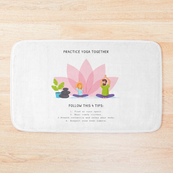 Item preview, Practice Yoga Together designed and sold by Ruthria.