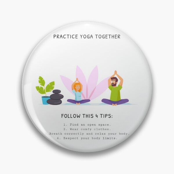 Item preview, Practice Yoga Together designed and sold by Ruthria.