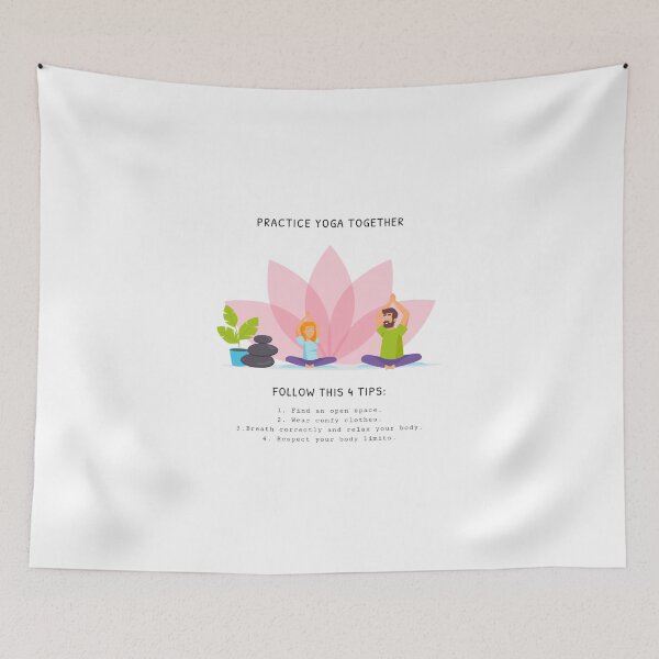 Item preview, Practice Yoga Together designed and sold by Ruthria.