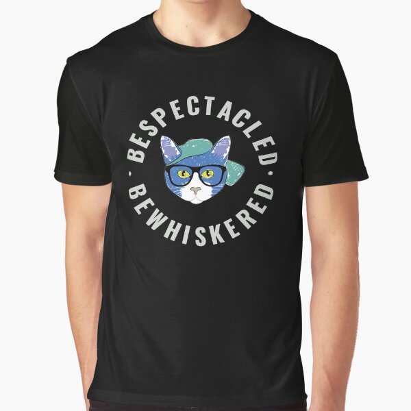 Item preview, Bespectacled, bewhiskered. Cat. designed and sold by Jajamon.