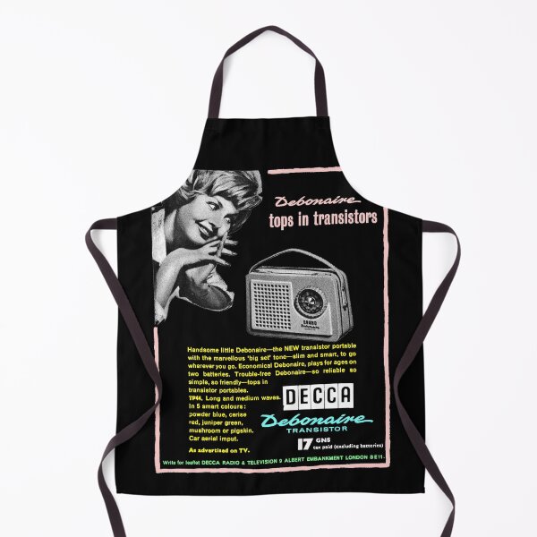 Item preview, DECCA DEBONNAIRE TRANSISTOR RADIO - ADVERT designed and sold by ThrowbackAds.