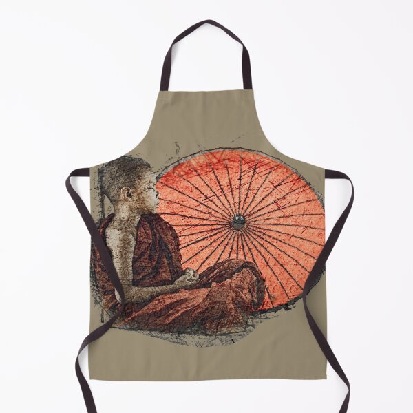 Item preview, Meditating Boy Monk designed and sold by Rajat Kharkwal.
