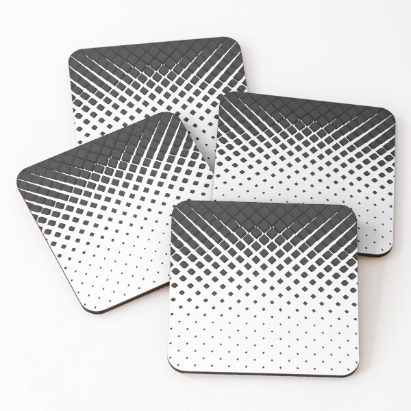 Item preview, Diamante Dot Matrix Ombre (Negro / Blanco) designed and sold by hyproinc.