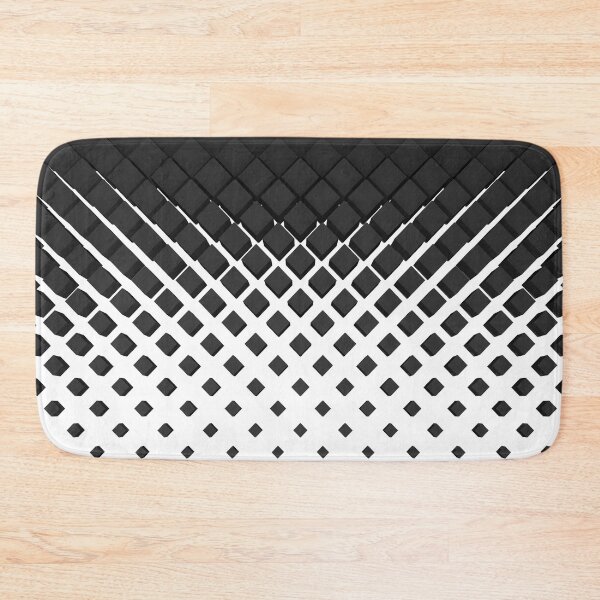 Item preview, Diamante Dot Matrix Ombre (Black/White) designed and sold by hyproinc.