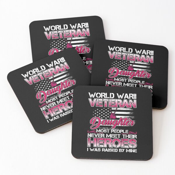 Item preview, World War II Veteran Daughter - US Military Vet Family Gift designed and sold by TimoJohnson78.