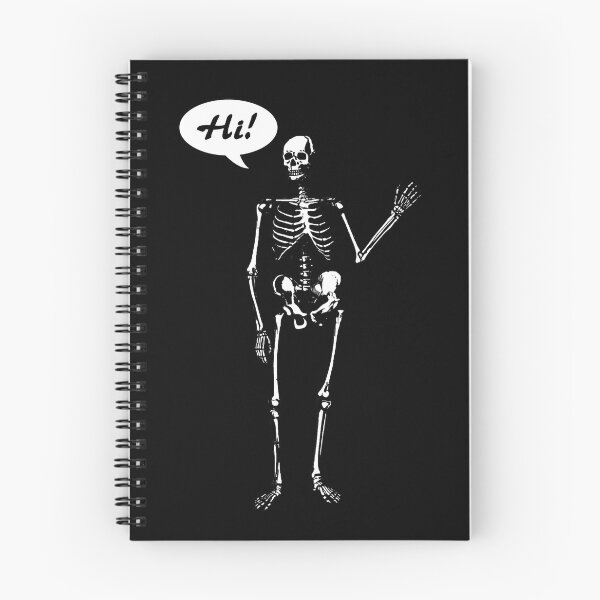 Item preview, Skeleton Says Hi! designed and sold by laugh-out-loud.