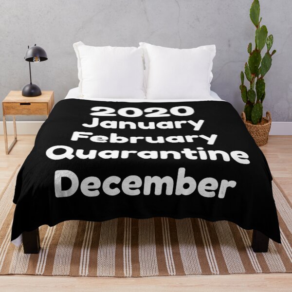 Item preview, 2020 January February Quarantine December designed and sold by mographicdesign.