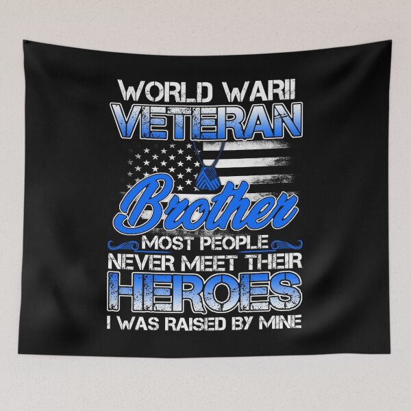 Item preview, World War II Veteran Brother - US Military Vet Family Gift designed and sold by TimoJohnson78.