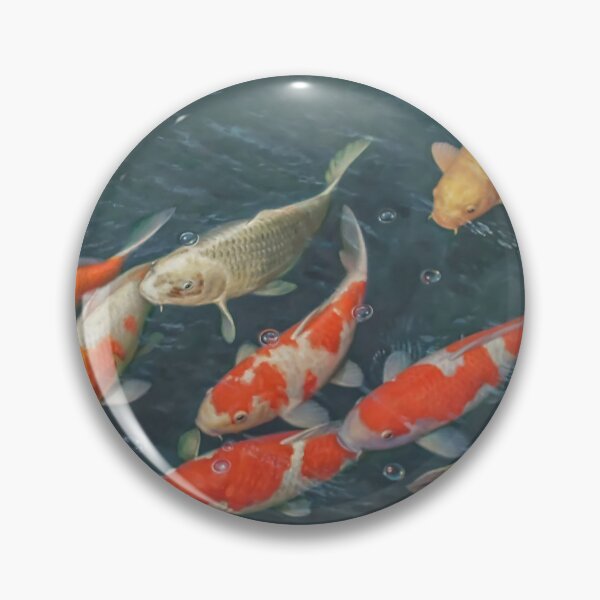 Item preview, Estanque de peces Koi | Pez de colores designed and sold by STARLOQK.
