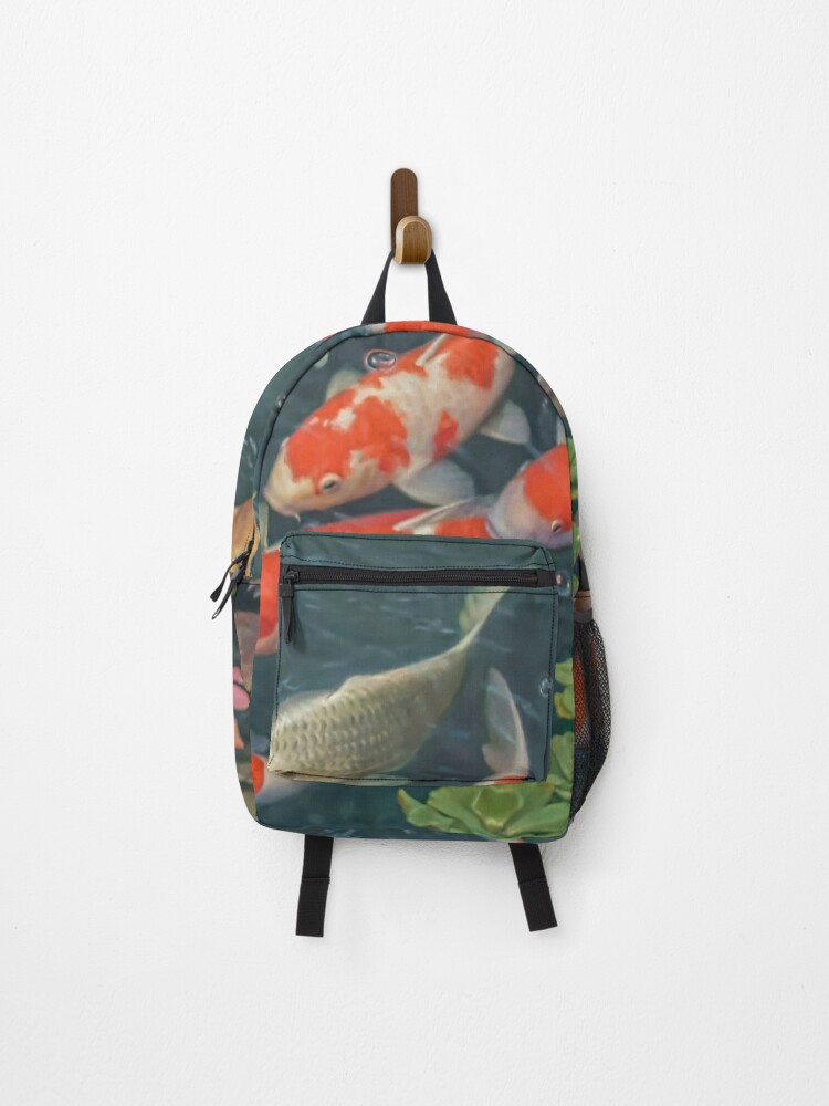 Koi Fish Pond | Goldfish | Backpack