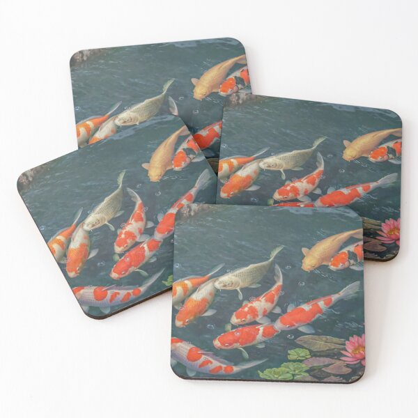 Item preview, Koi Fish Pond | Goldfish designed and sold by STARLOQK.