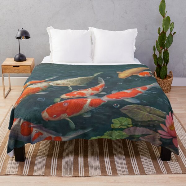 Vista previa del artículo con la obra «Estanque de peces Koi | Pez de colores», diseñado y vendido por STARLOQK.
